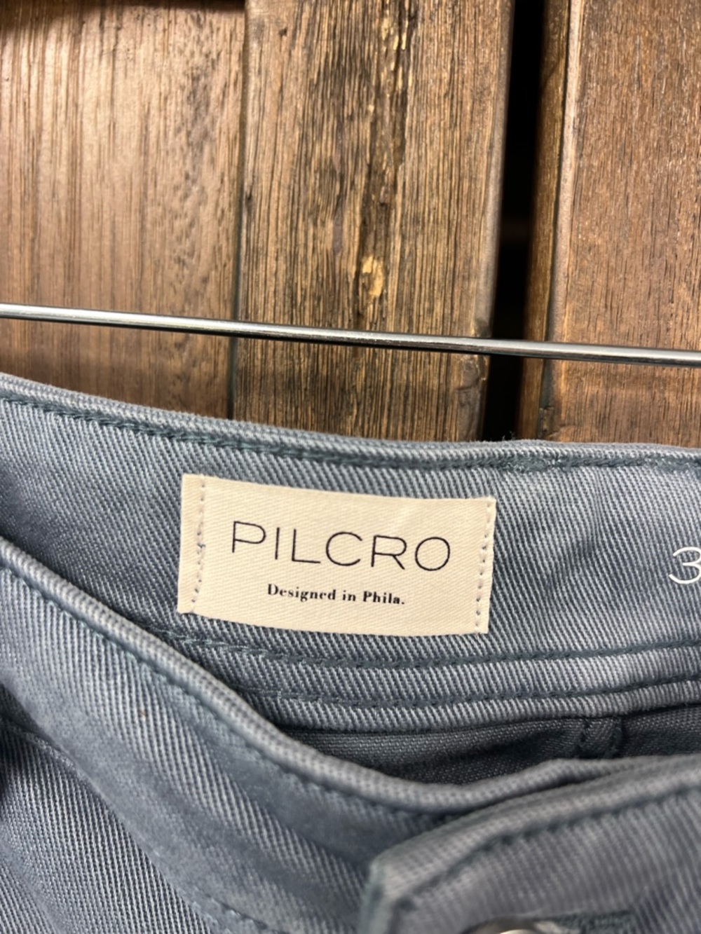 Pilcro and the Letterpress Light Blue Wide-Leg Jeans - Picture 4 of 7